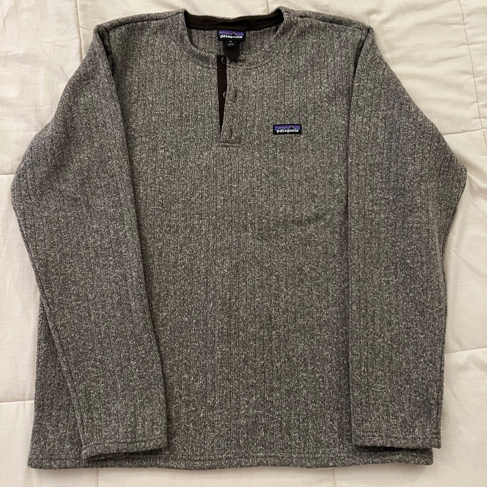 Patagonia Better Sweater Henley XL Pale Khaki
